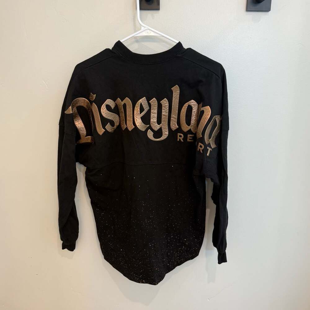 Disneyland Resort Belle of the Ball Bronze Gold Splatter Spirit Jersey